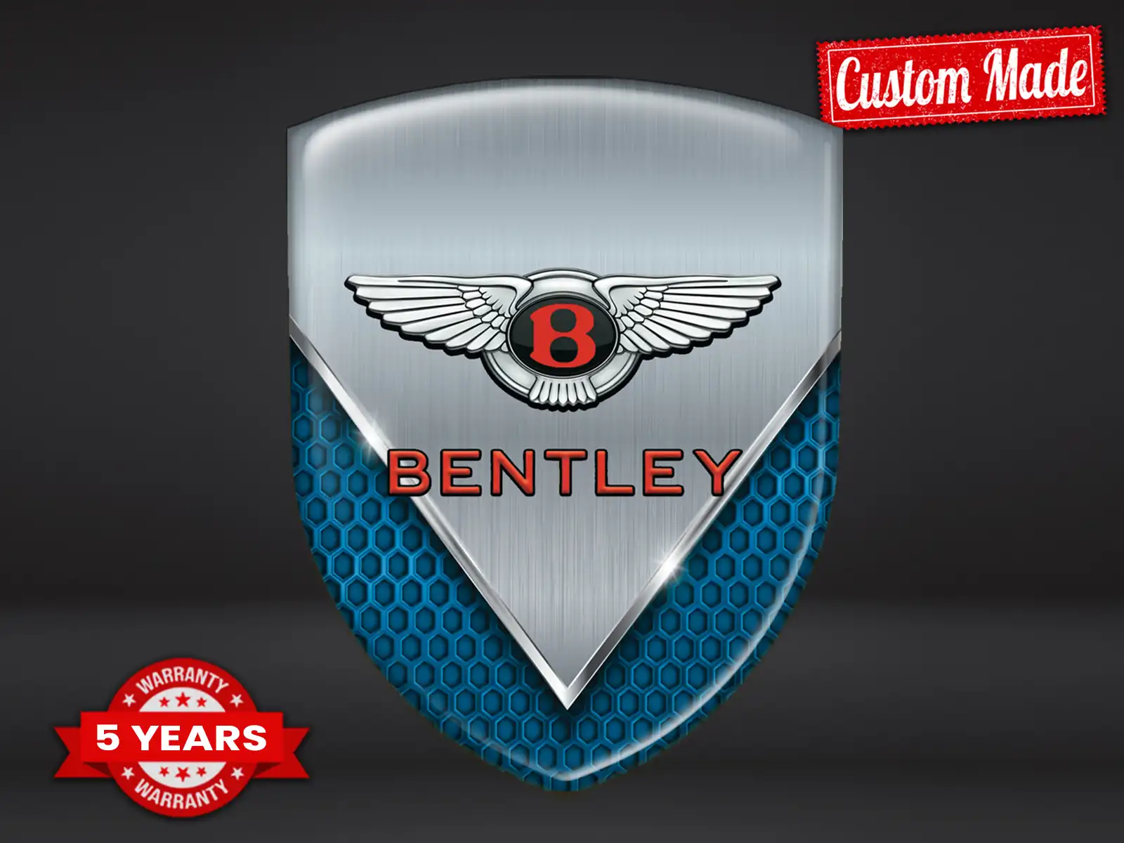 Bentley Vinilos Puerta Auto Resistentes Alta Calidad Profesional